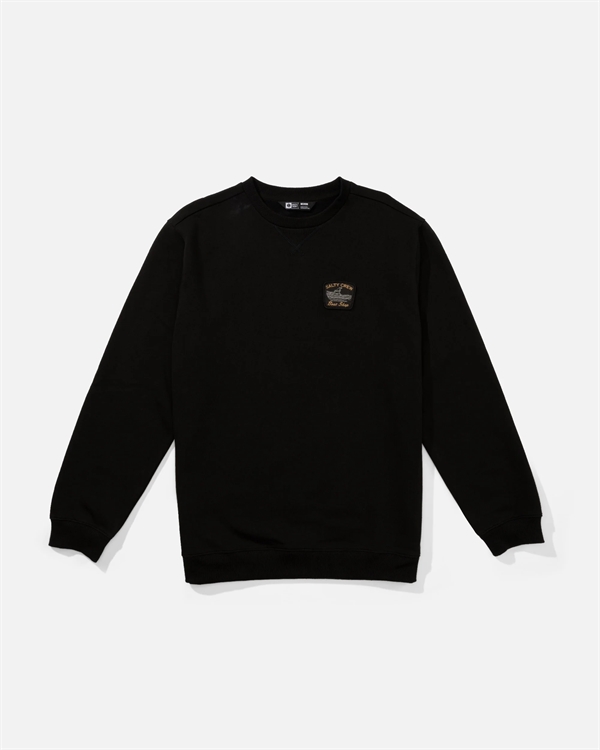 Salty Crew Crafted Crew Fleece - Black